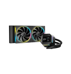 DeepCool LM240 240mm ARGB Liquid CPU Cooler With Display